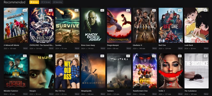 banner movies 2025 on VuMoo